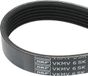 SKF VKMV 6SK1019 Courroie trapézoïdale à nervures (d'accessoires)