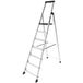 Tubesca-Comabi Tubesca Huishoudtrap Optibat - aluminium - 3 tot 8 treden