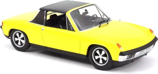 Norev Porsche 914/6 1973 - 1:18 - Yellow