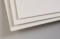 Clairefontaine 696020C Pakket Pastelmat Papier - 5 Vellen Speciaal Karton voor Droge Pastels - A3 29,7x42 cm 360g - Lichtgrijs
