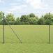 Icecat Gaashek met grondbevestiging 10 x 1,6 m PVC-Coated Staal Grijs