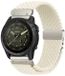 By Qubix Qubix - Geschikt voor Garmin bandje - 22mm Quickfit - Braided nylon band met parachute sluiting - Sterrenlicht