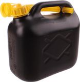 Dunlop Jerrycan 5 Liter - Benzine en Water - Zwart