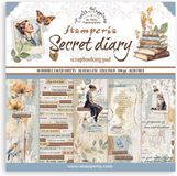 Stamperia - Create Happiness Secret Diary 12x12 Inch Scrapbook Papier