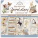 Stamperia - Create Happiness Secret Diary 12x12 Inch Scrapbook Papier