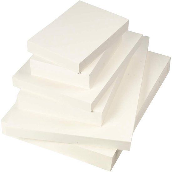 Non-branded Aquarelpapier - 600 Stuks - Assorti - Schilderpapier - Wit