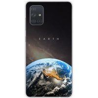 Samsung Galaxy M31s Earth Bedrukt siliconen hoesje