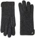 Roeckl Vingerhandschoenen 'FELTED WOOL' grijs / antraciet / basaltgrijs / rookgrijs / donkergrijs / grijs gemêleerd