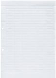 Merkloos / Sans marque Weidmüller Papieren etiketten, beschrijfbaar, wit, papier 6,3 x 27 mm