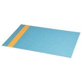 Rhodia Bureau Onderlegger Kunstleer Oranje Turkoois 60x40 cm
