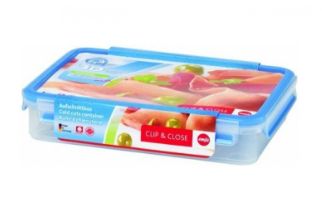 EMSA 509040 Clip & Close Voorraaddoos Rechthoekig 1,65 l Transparant