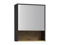 Vente-unique YANGRA Badkamerkast wandkast antraciet 60 cm