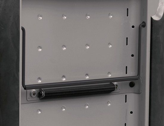 FACOM Papierrolhouder XL Aluminium Grijs Muurbevestiging Schroeven