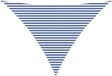 vidaXL Zonneschaduw Driehoekig 5 x 5 x 6 m 100% Polyester Oxford Blauw en wit