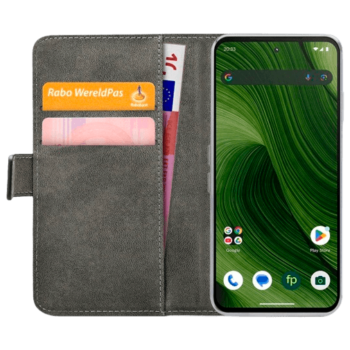 Mobilize PU-Leer Book Case Zwart Fairphone (Gen. 6)