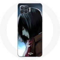 Maniacase Etui voor Oppo A93 Mikasa Ackerman Aanval van de Titanen Manga Anime