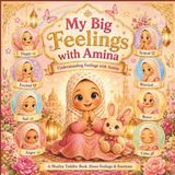 My Big Feelings with Amina: Understanding Feelings with Amina: A Muslim Toddler Book About Feelings, Emotions, Kindness, Confidence, and Faith