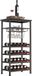VDD Industrieel Design Casier à vin - Noir - 20 Bouteilles - 50 x 32 x 100 cm