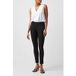 French Connection Pantalon skinny en sergé. Noir Taille : 8