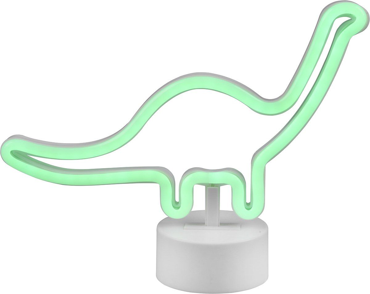 BES LED Trion Camel Tafellamp - 1.6W - Mat Wit - Rond - Kunststof