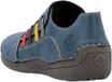 Rieker Lage leren sneakers van Guana Blauw Maat 37