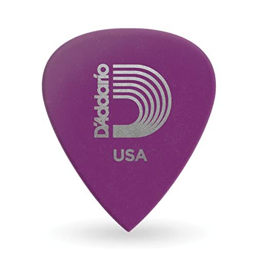 Planet Waves 6DPR6-10 1.2mm Duralin Precision Heavy Picks - Purple (Pack of 10)