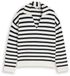 Tom Tailor - Pull en maille ample à col polo - Taille XXXL - rayure tricot blanc bleu ciel