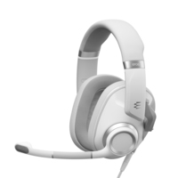 EPOS H6PRO Closed Gaming Headset - Ghost White