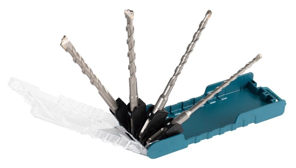 SDS-Plus Drill Bit Set 6/8/10/12mm - E-13605