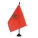 AZ FLAG Tafelvlag Marokko 21x14 cm