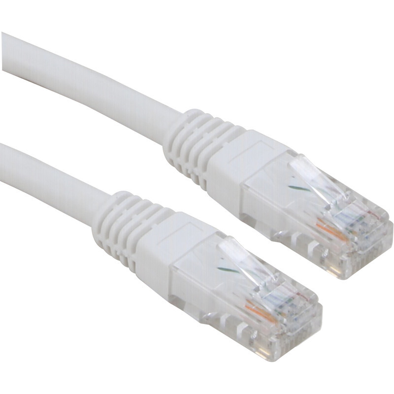 Q-Link utp kabel cat 6 awg 26 2 rj 45 10 m wit