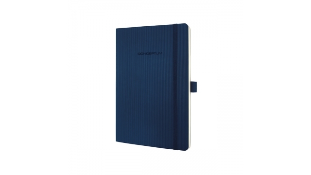 Sigel SI-CO327 Notitieboek Conceptum Pure Softcover A5 Blauw Gelinieerd