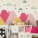 Ambiance Sticker Muursticker Scandinavisch Berglandschap CILKA 70x105cm