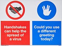 Handshakes helpen verspreiden van een virus gebruik vulkaan groet in plaats daarvan