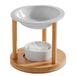 Athena Geurbrander – serie Simplicity – CraftAroma – eenvoudige aromatherapie – afneembare elementen – creatief doe-het-zelf object – modern interieur – geurende smeltbrander – 50 ml – H 12 cm –