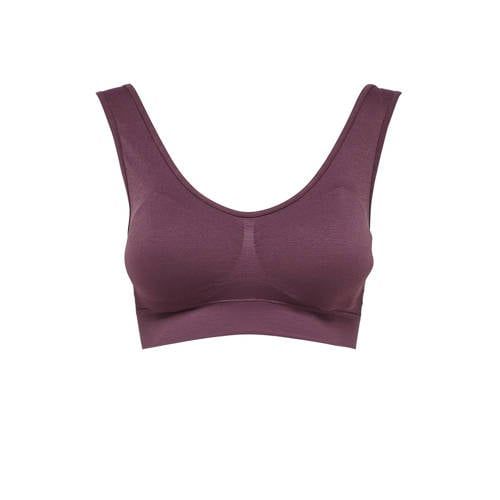 ONLY PLAY ONPMIRA Sport BH - Aubergine