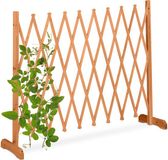Relaxdays Klimrek Hout - Uitschuifbaar - Tot 275 cm - Vrijstaand