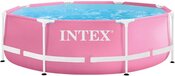 Intex Roze - Metal Frame Zwembad - 244x76cm - Rond