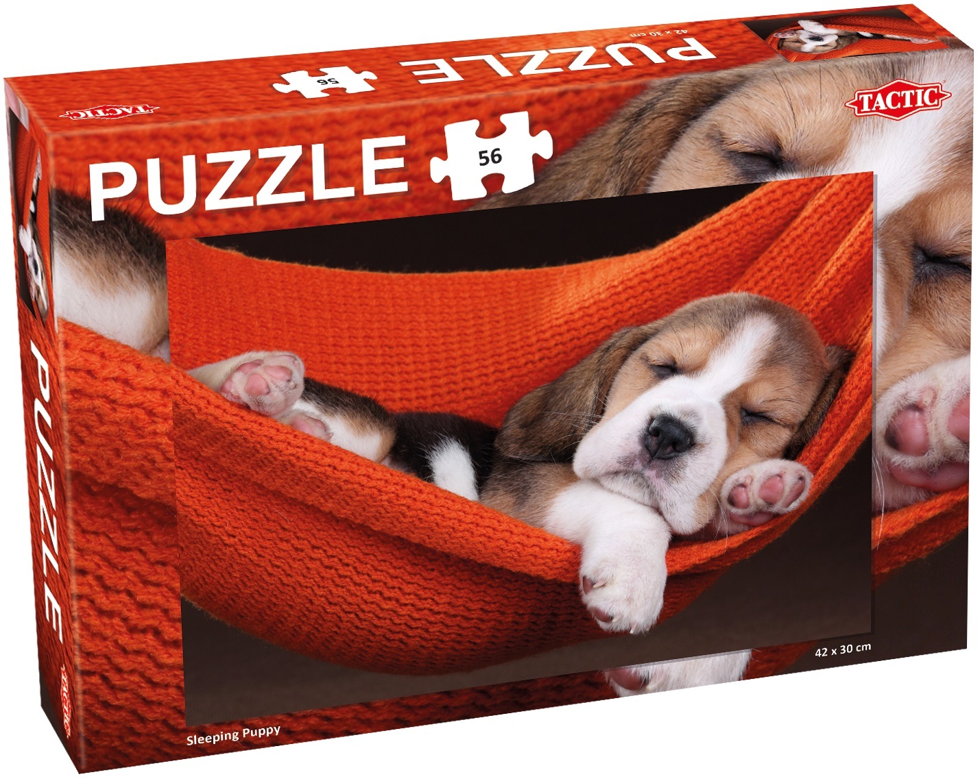 Tactic Puzzel Sleeping Puppy 56 Stukjes