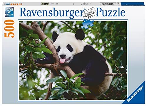 Ravensburger 16989 Panda Beer 500-delige puzzel voor volwassenen en kinderen vanaf 10 jaar, veelkleurig