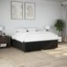 Maison Exclusive - Cadre de lit sans matelas noir 180x200 cm tissu