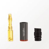 LogiLink Bananenstecker-Set 4-teilig 2 Paar für Kabeldurchmesser bis 4 qmm