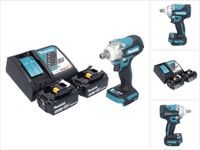 Makita DTW 301 RF accu-slagmoersleutel 18 V 330 Nm 1/2" borstelloos + 2x accu 3,0 Ah + oplader