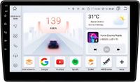 Happiq Autoradio met Bluetooth et CarPlay pour Citroën C5 (2008-2017) - Convient aux Apple et Android - Stéréo - Navigation - Système de navigation voiture - 8Go 128Go