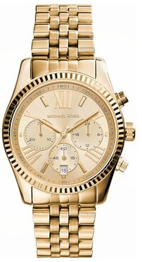 Michael Kors Lexington MK7378 - Goudkleurig stalen dameshorloge met chronograaf