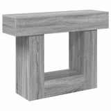 vidaXL Grijze Sonoma 101 x 30 x 74 cm