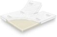 Droommatras Traagschuim splittopper Tencel DeLuxe 180x210 cm