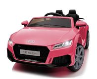 Finoos Audi TT RS - Elektrische Kinderauto - 12V - met Afstandsbediening - Roze