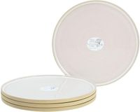 CreaTable, 21657, Futuro-serie, serviesset van 4 stuks, serviesset van aardewerk, vaatwasser- en magnetronbestendig, gemaakt in Portugal