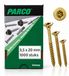 PARCO Spaanplaatschroeven 3,5 x 20 mm – Torx Schroeven voor Hout & Spaanplaat – Geel Verzinkt – Voldraad – TX15 – 1000 Stuks